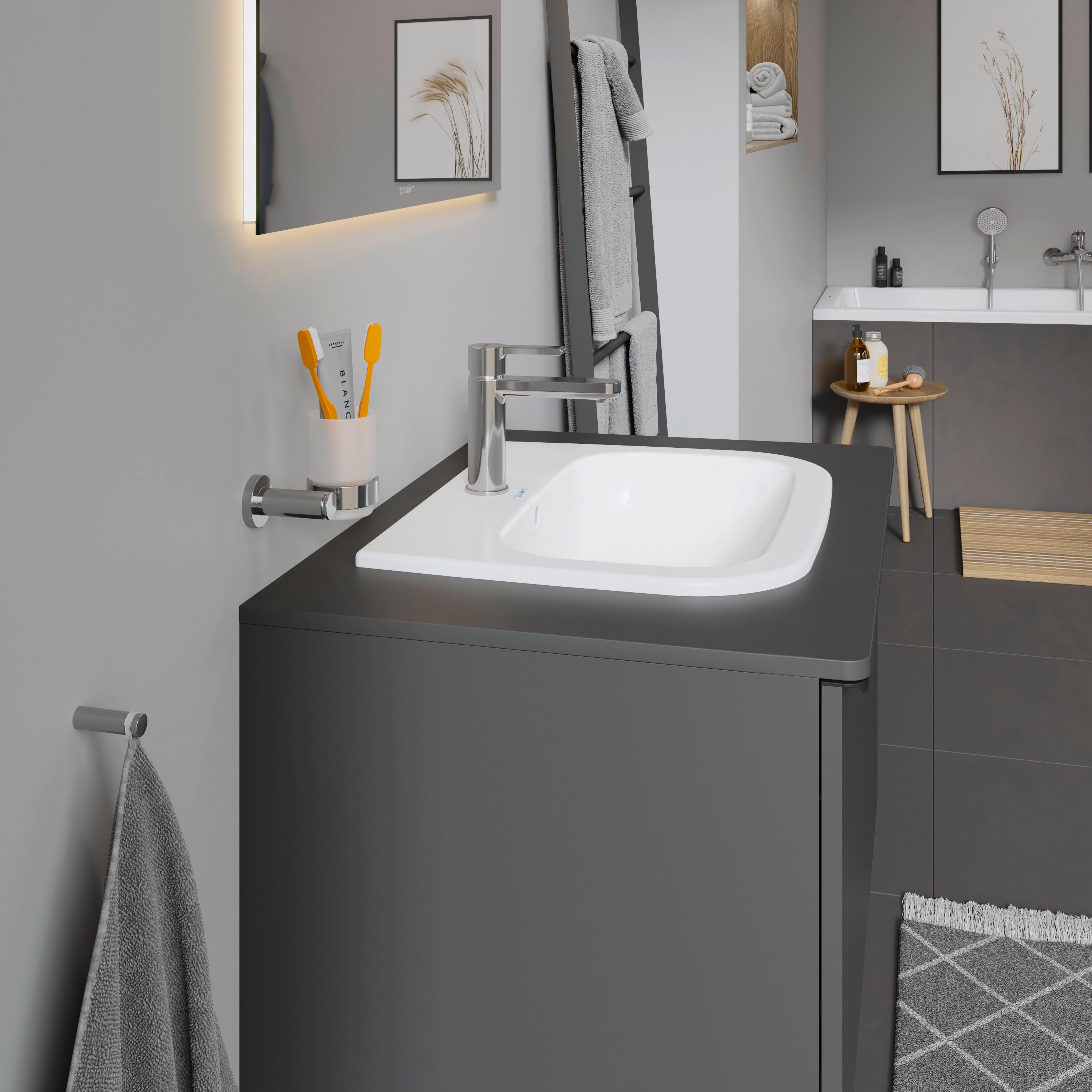 Duravit D-code vask til nedfældning