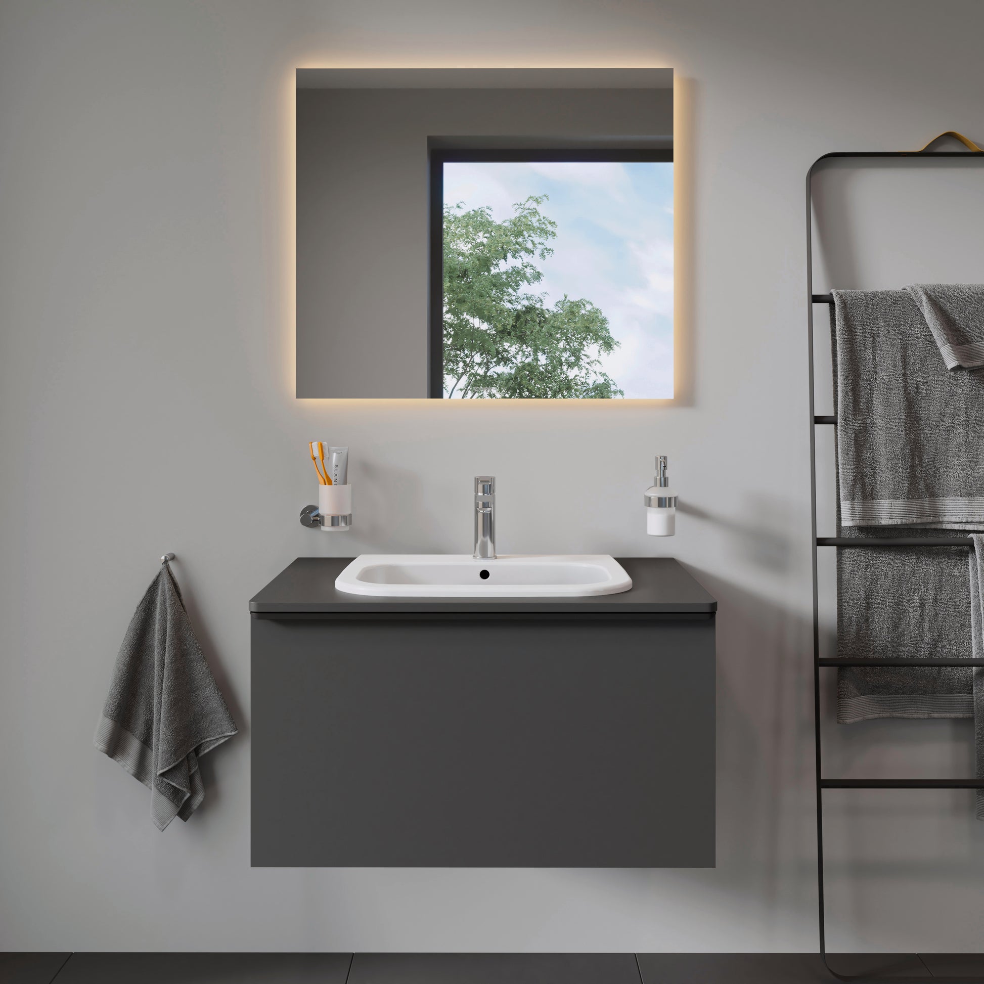 Duravit D-code vask til nedfældning