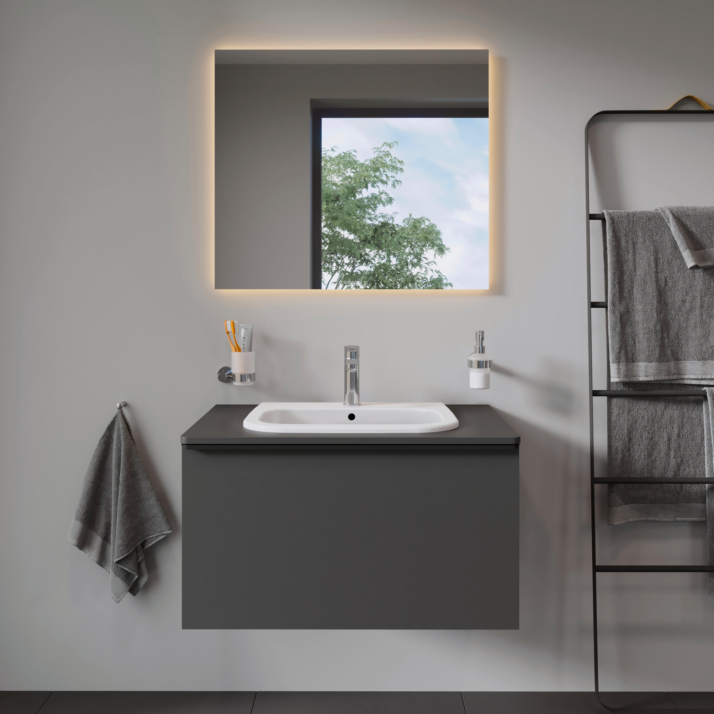 Duravit D-code vask til nedfældning