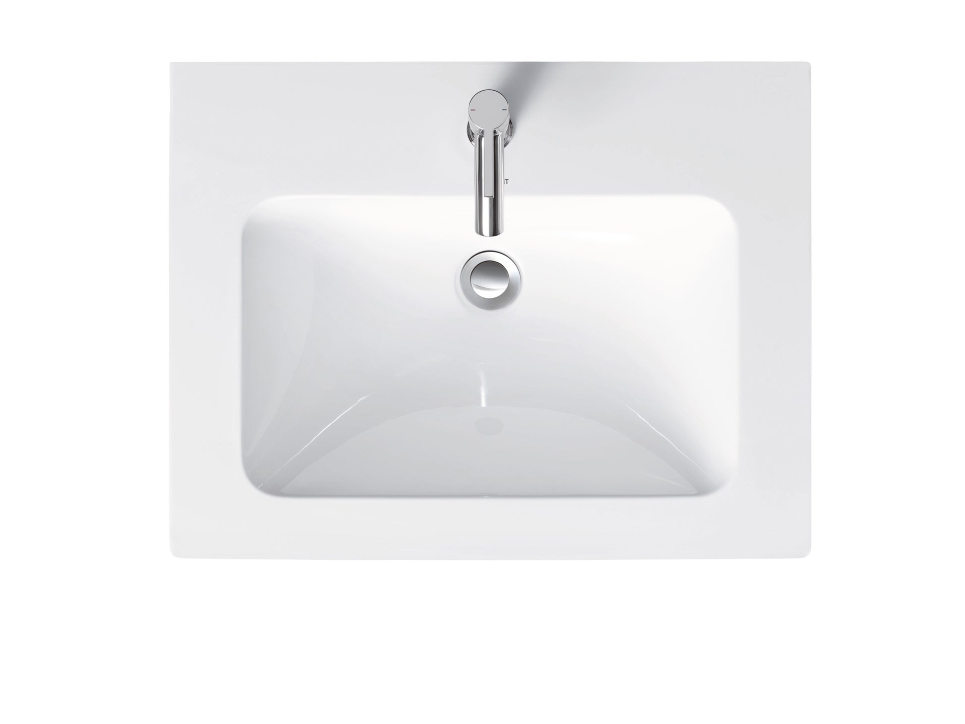 Duravit ME by Starck vask 63x49cm med hanehul og overløb