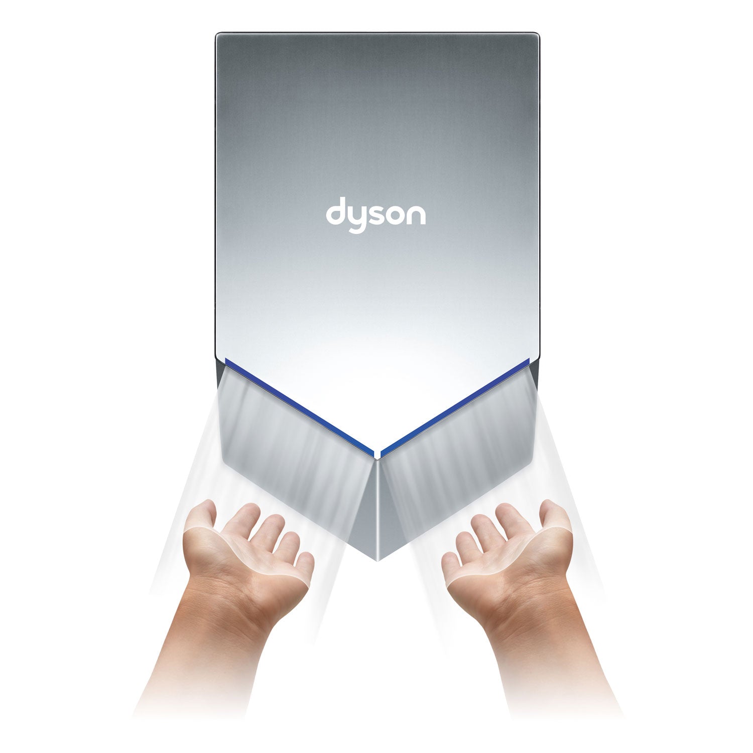 Dyson Airblade håndtørrer V HU02 forniklet
