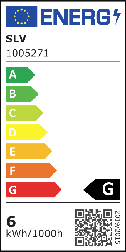 TCR TSE GX53, LED-lyskilde hvid/mælkehvid 6W 3000K CRI90 120°