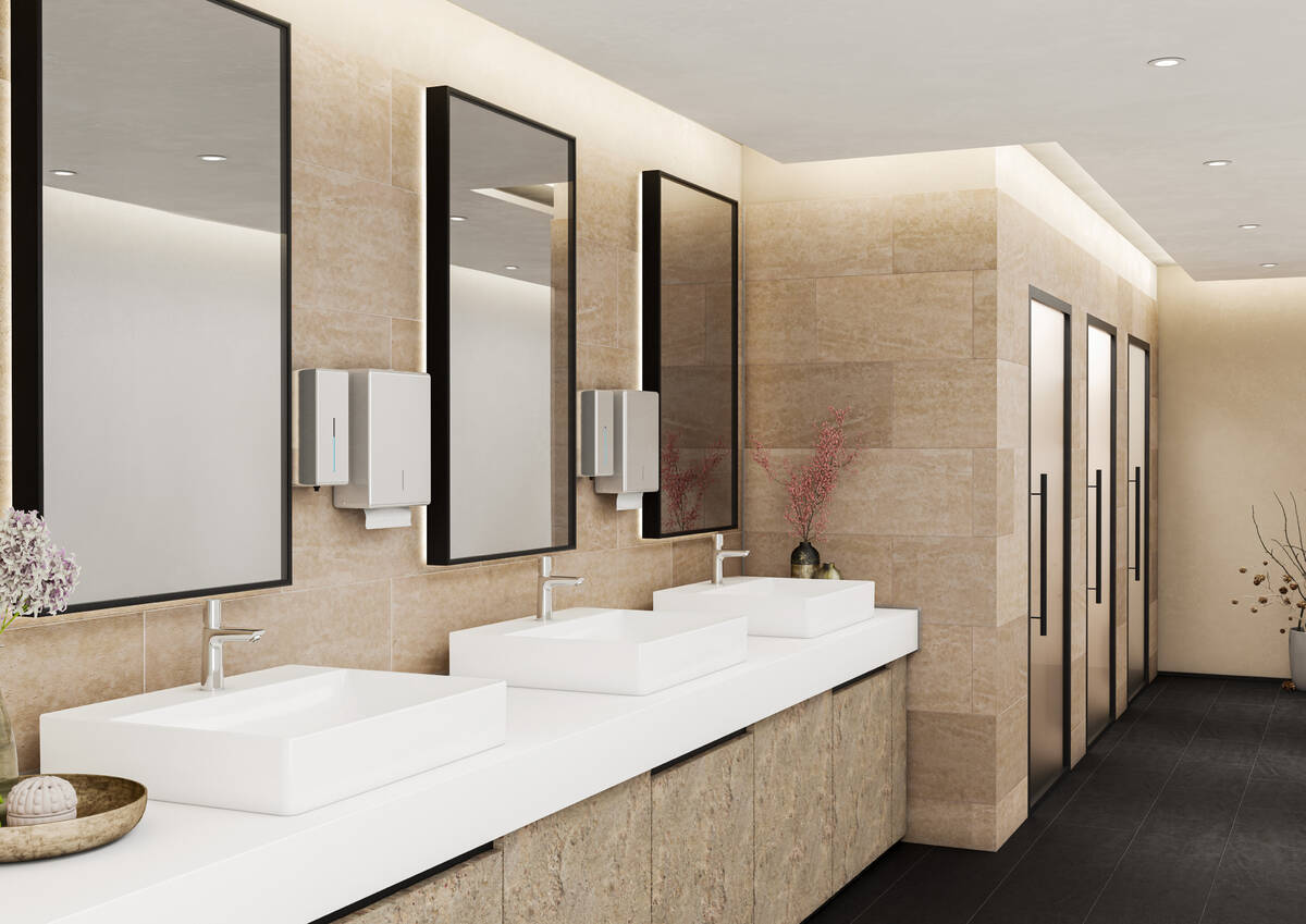 Hansgrohe Talis E Selvlukkende håndvaskarmatur m/temp, krom