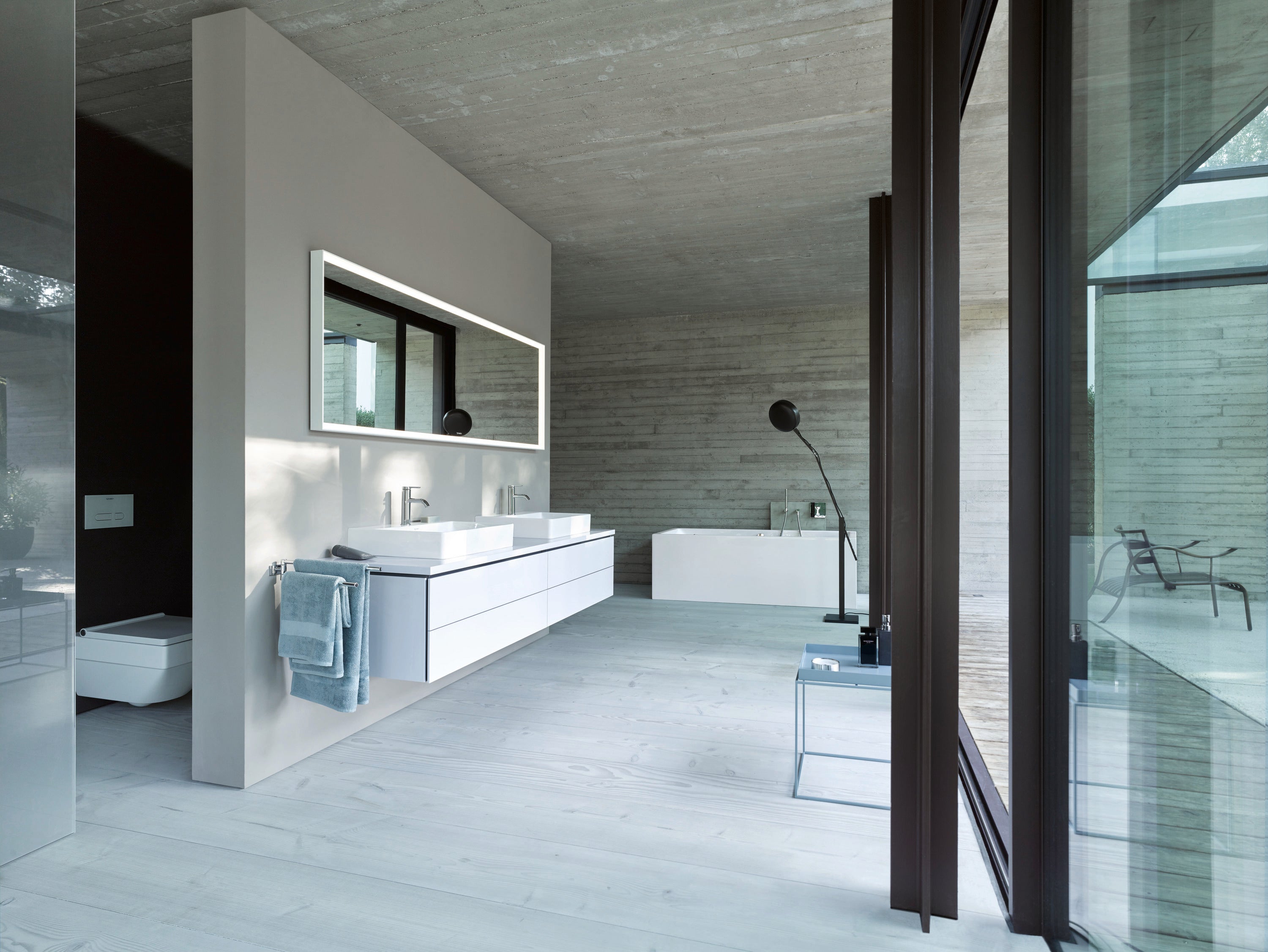 Duravit Vero Air vask 45x35cm uden hanehul medoverløb, wondergliss