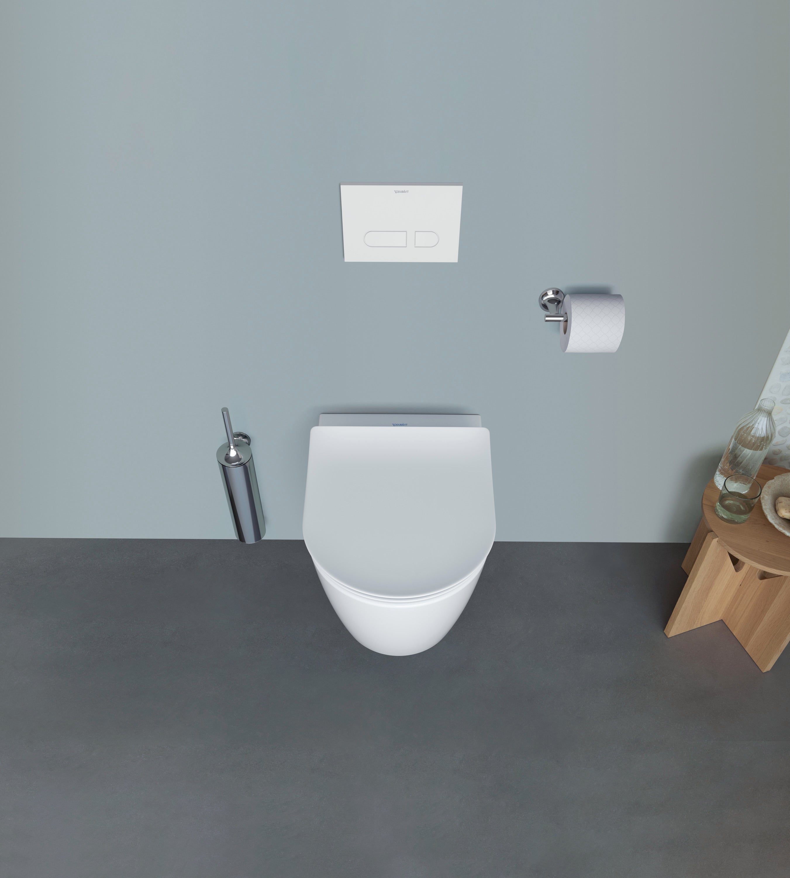 Duravit Soleil vægtoilet, Rimless, HygieneFlush, SoftClose sæde