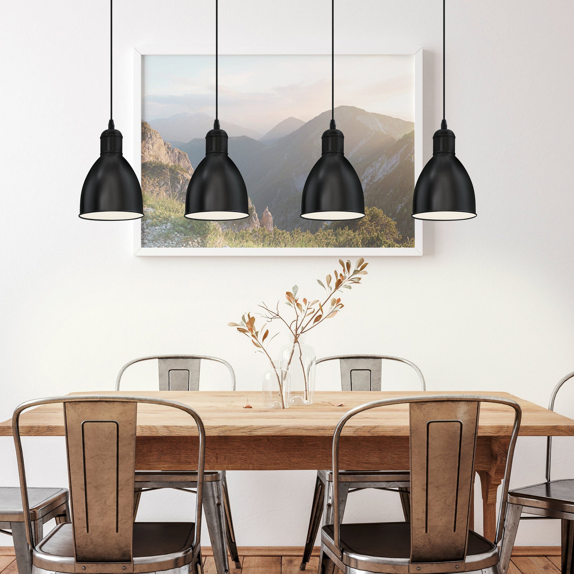 Priddy Langbord 4L, sort