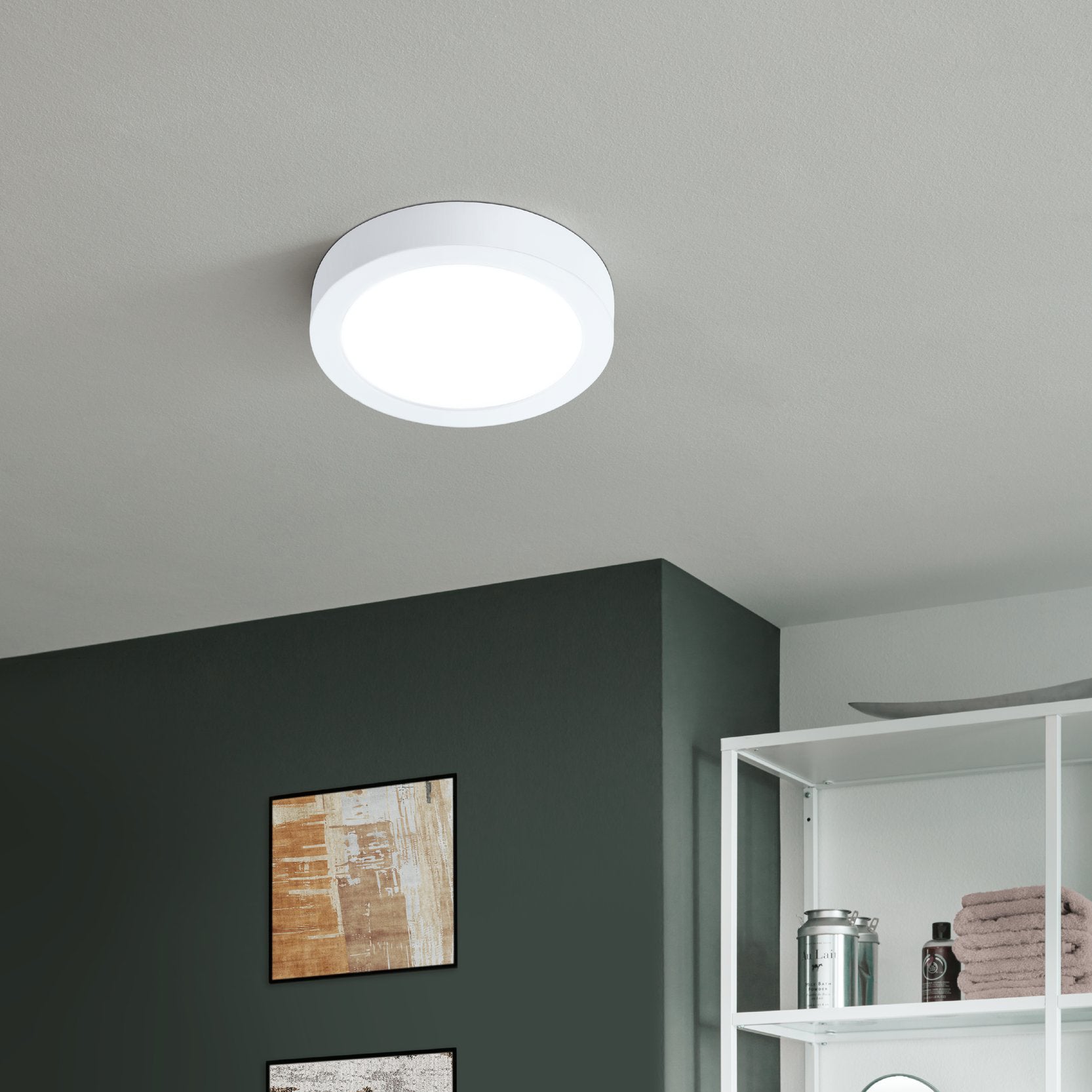 Fueva-Z Loft Ø210 2250 lumen, 2700-6500K Hvid