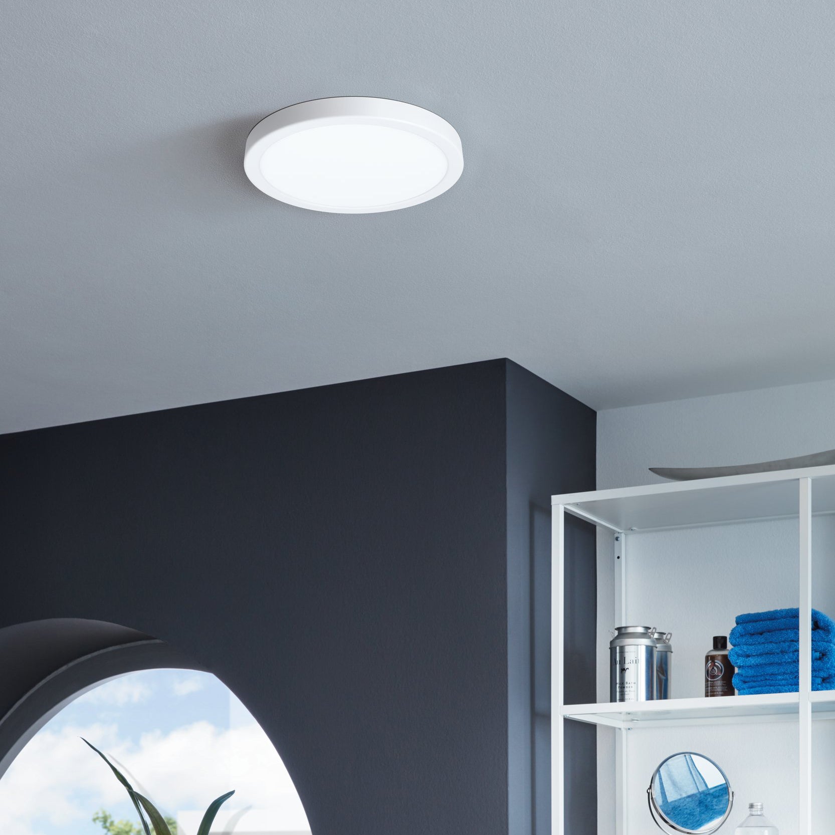 Fueva 5 Plafond Ø210 17W 3000K IP20 Hvid