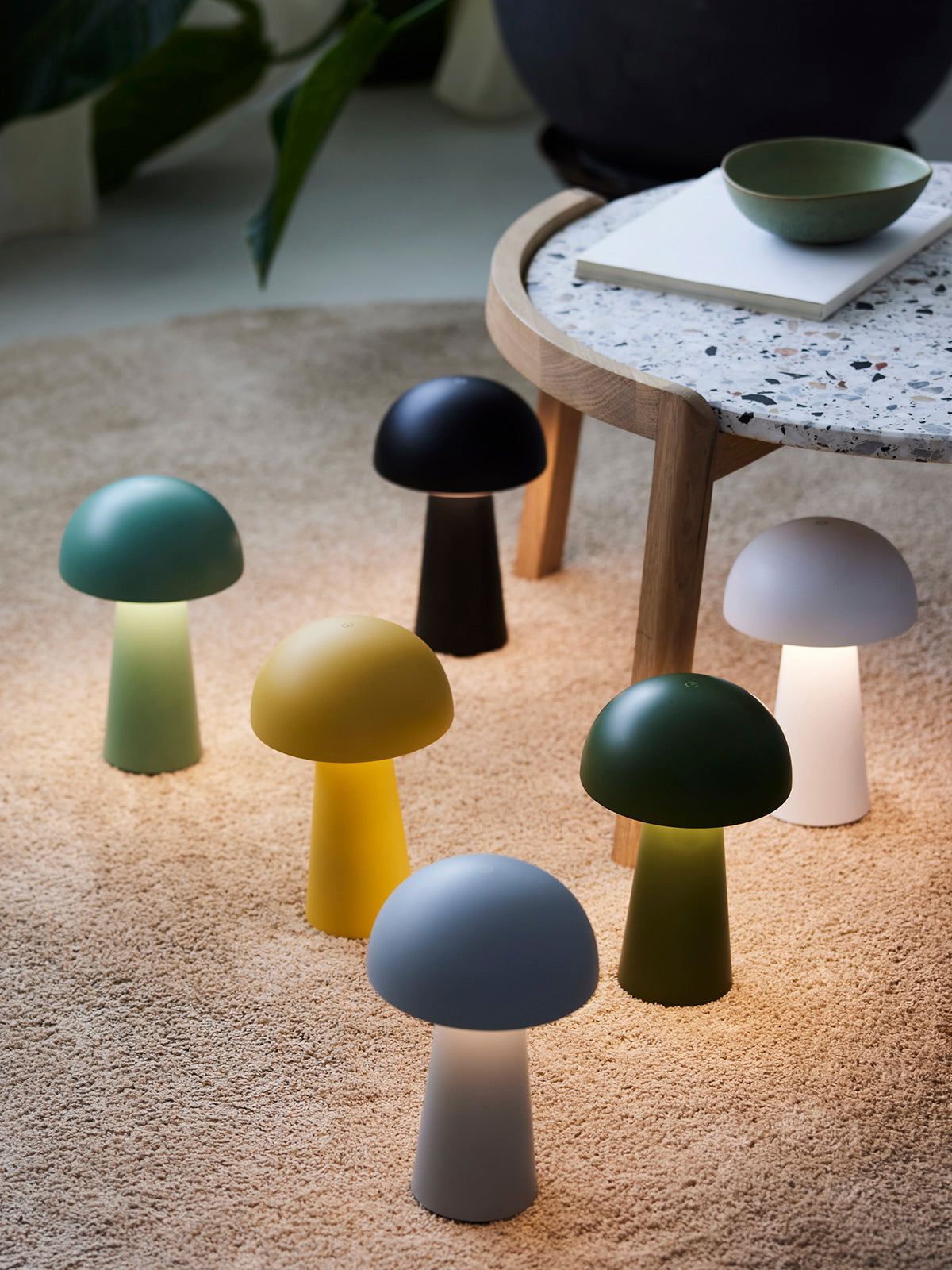 Move Me Bordlampe 4,7W, gul