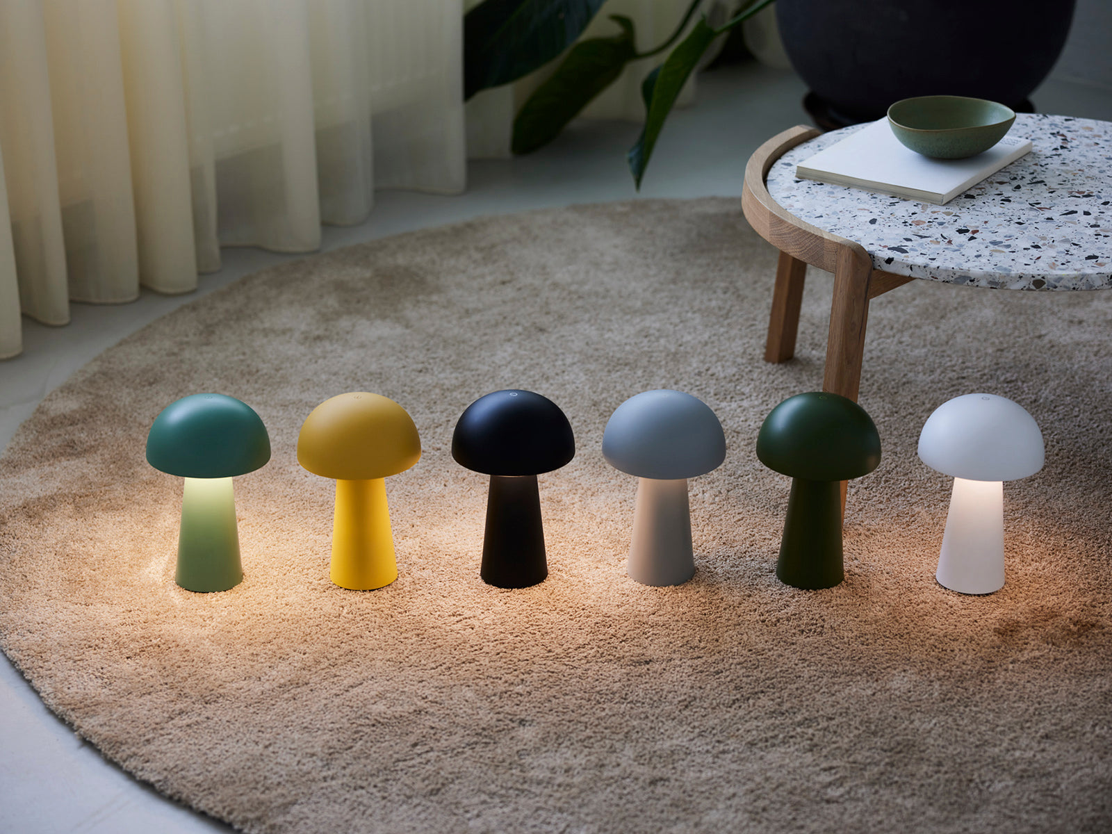 Move Me Bordlampe 4,7W, gul