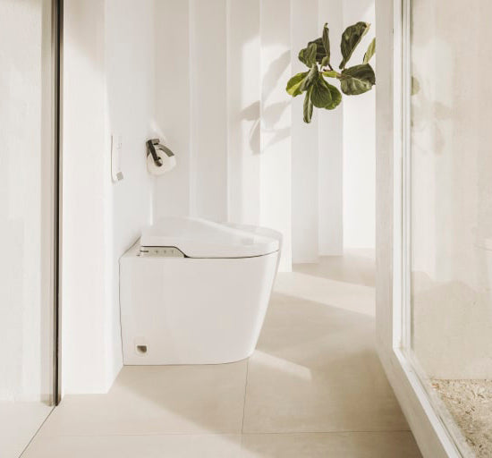 ROCA IN-WASH IN-TANK Gulvstående toilet m. cisterne og dusch
