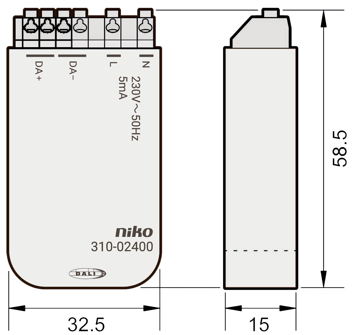 DALI-2 STRØMFORSYNING