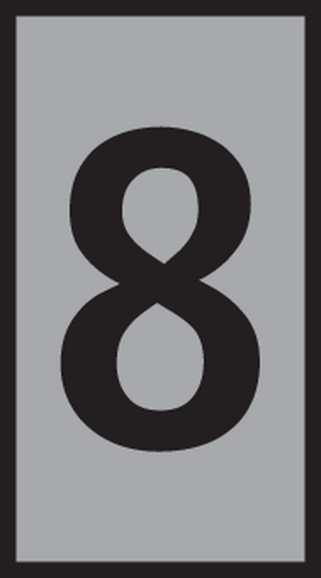 LEDNINGSMÆRKE 8 GRÅ W2