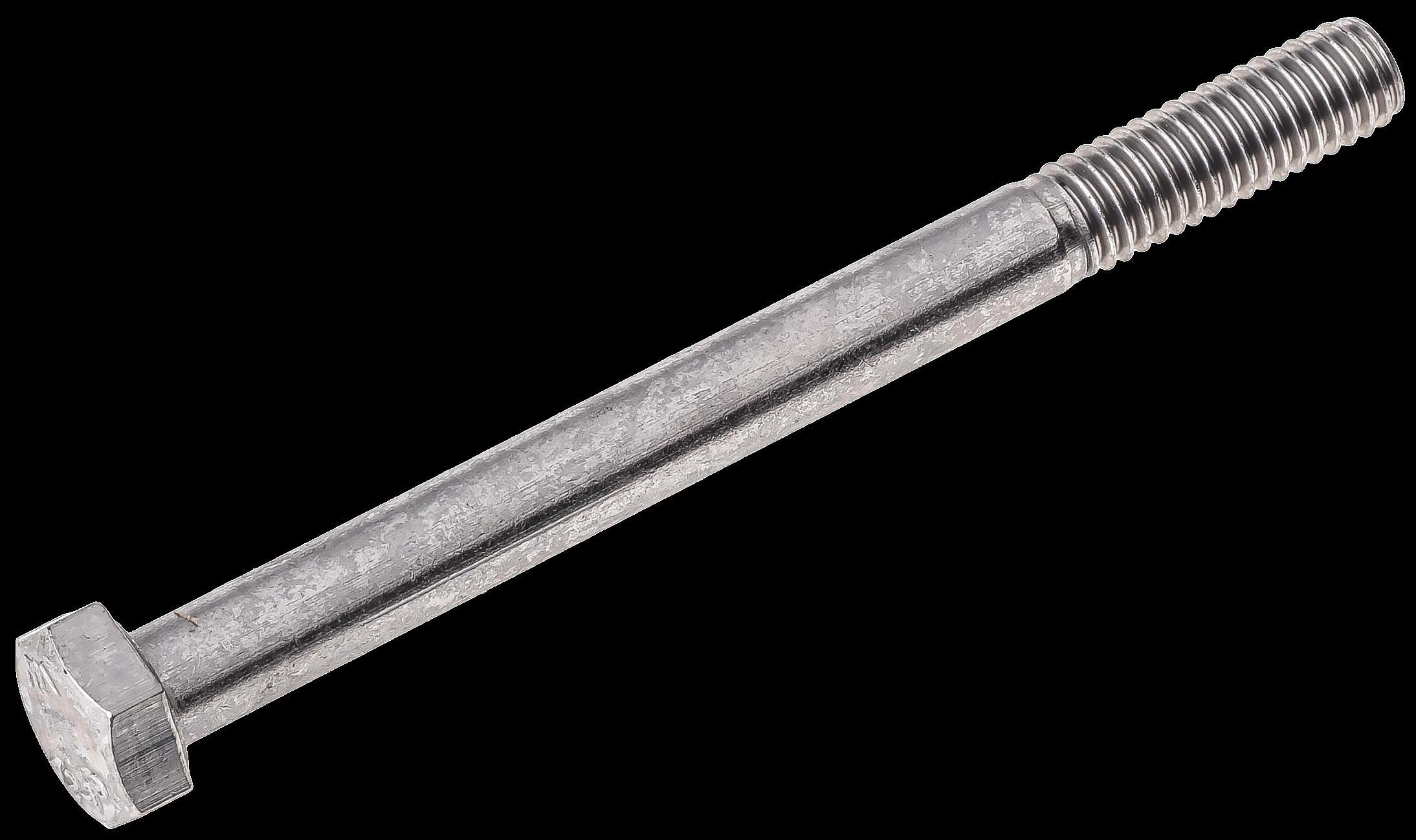 Stålbolt M16 x 65 mm, A4, DIN 931, 6-kant