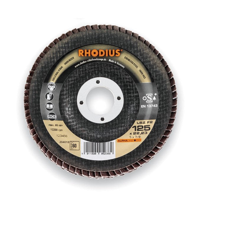 Slibeskive flap disc125mm K 80