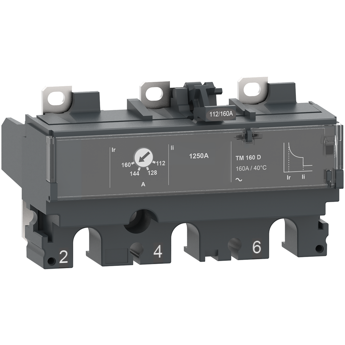 RELÆ TM160D 3P3D TIL NSX160