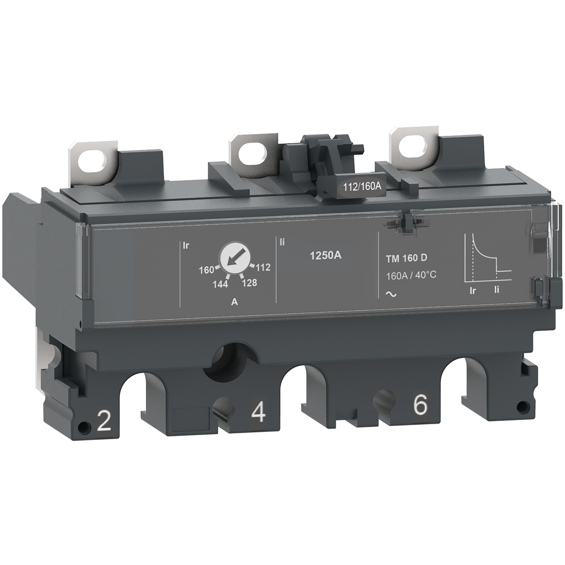 RELÆ TM100D 3P3D TIL NSX100-250