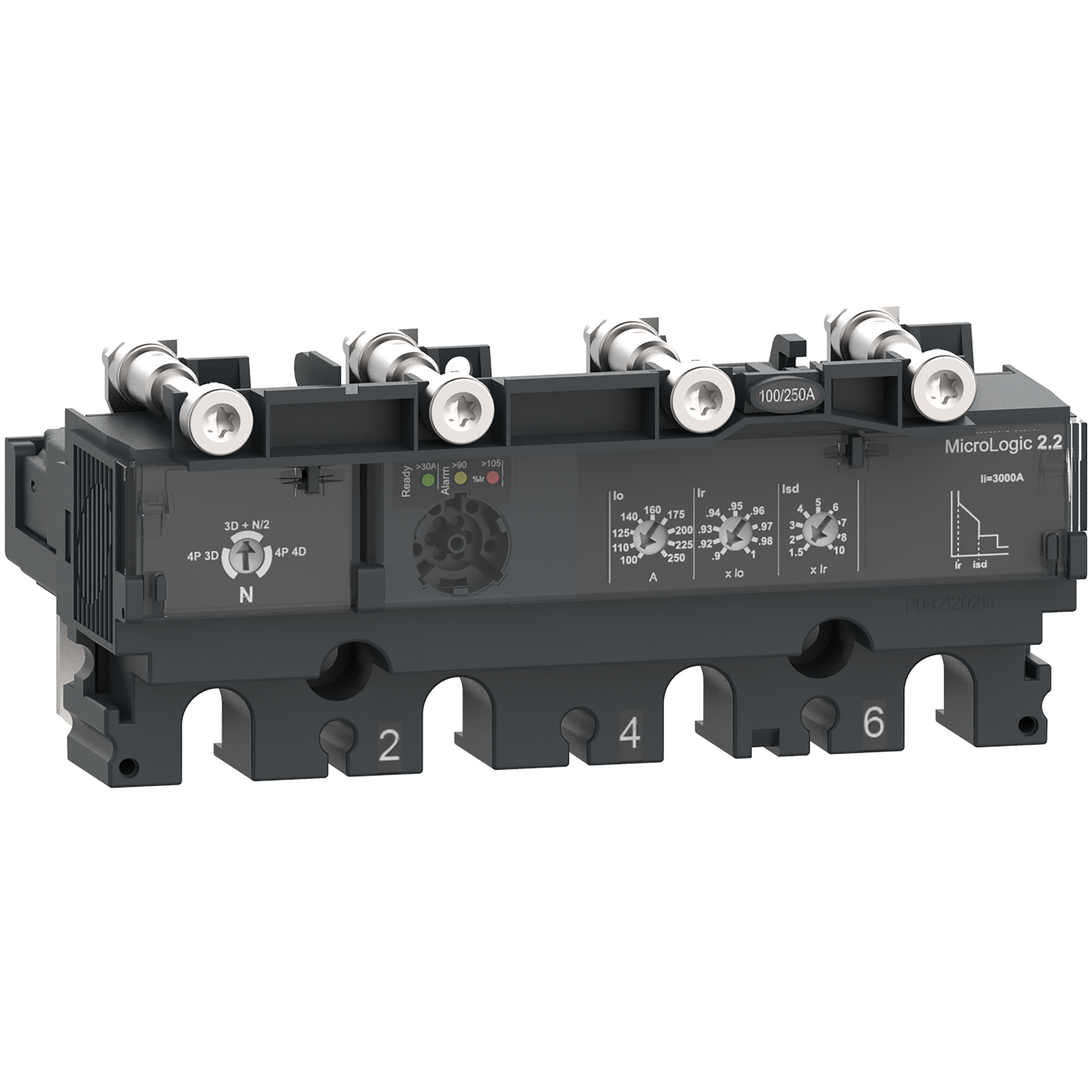 RELÆ MICROLOGIC 22 4P 160A