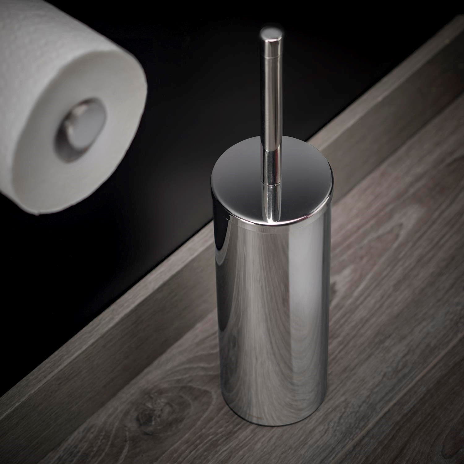 Cosmic Logic toiletbørste poleret rustfrit stål