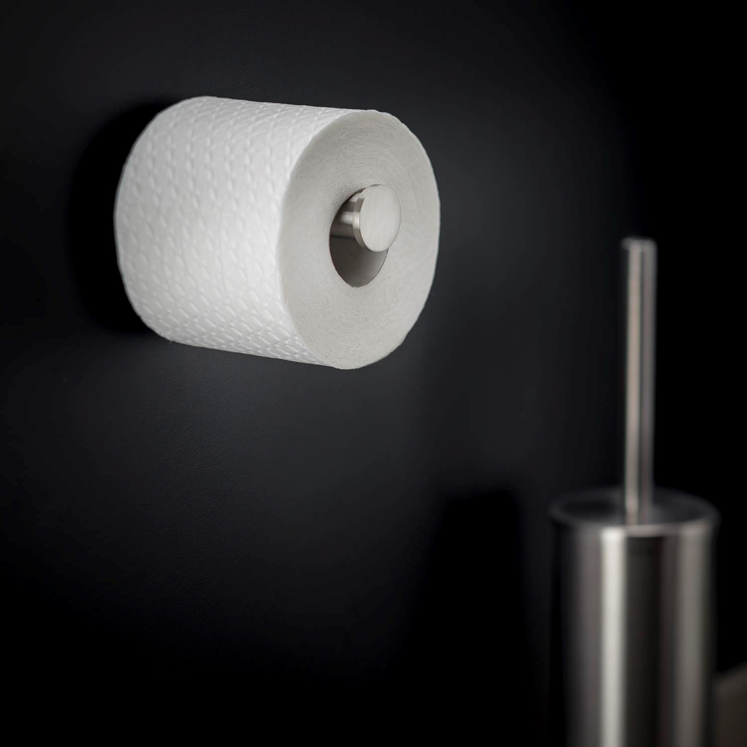 Cosmic Logic toiletpapirholder børstet rustfrit stål