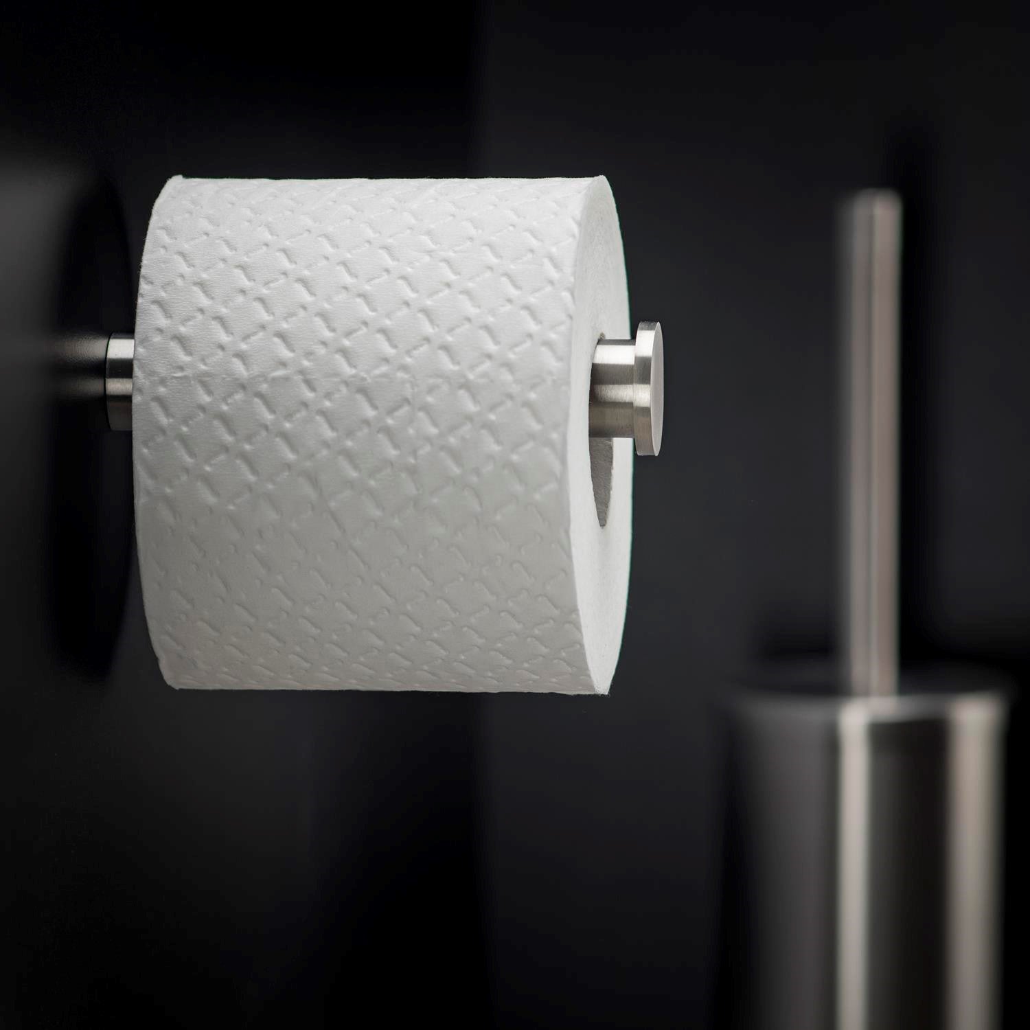 Cosmic Logic toiletpapirholder børstet rustfrit stål