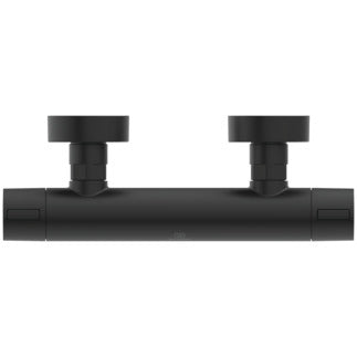 Alu+ Brusetermostat Silk Black