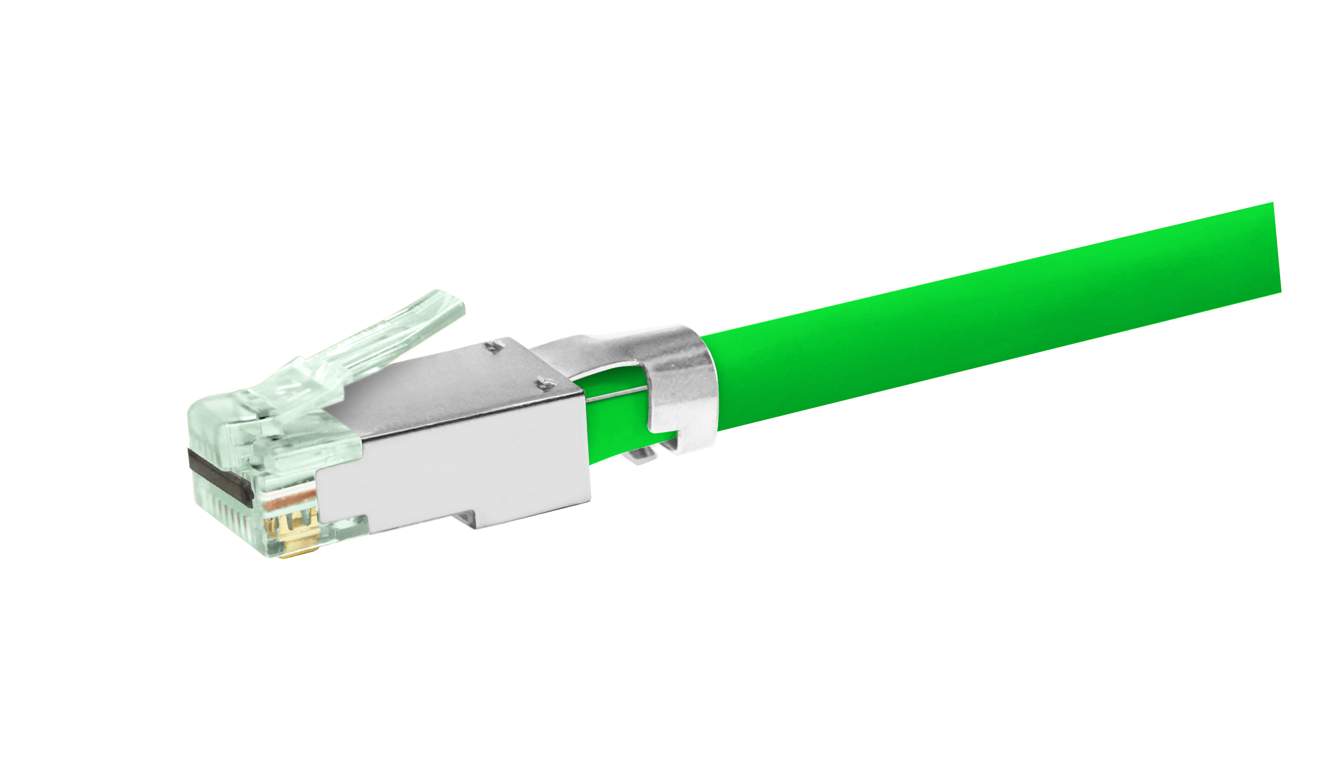 Simply45 RJ45 Pass-Through stik CAT6 STP CAP45 skærmet, 50 STK
