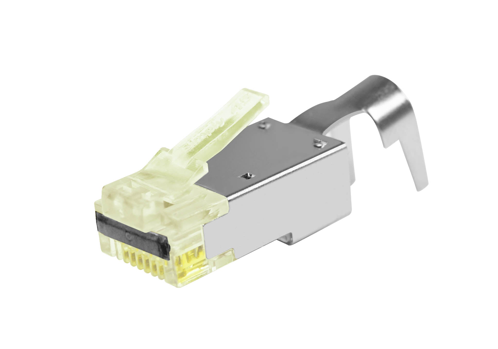 Simply45 RJ45 Modular Pass-Through plug CAT6/6a/7/7a skærmet
