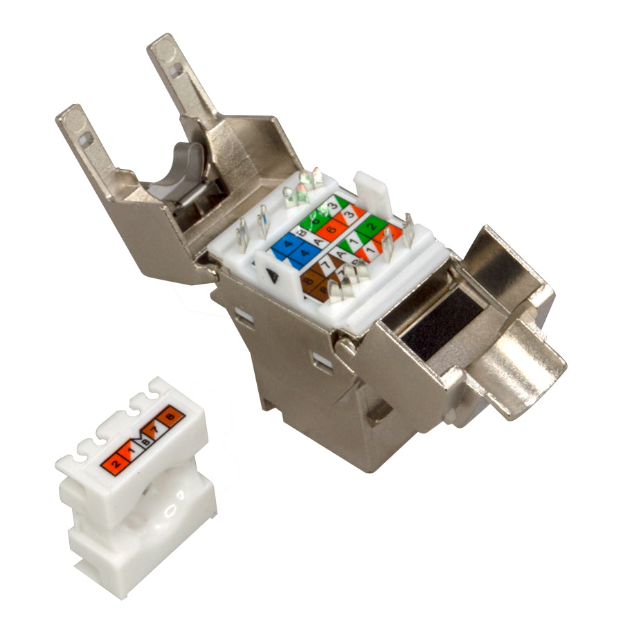 Simply45 RJ45 10G CAT7A/6A/6 STP Skærme Keystone