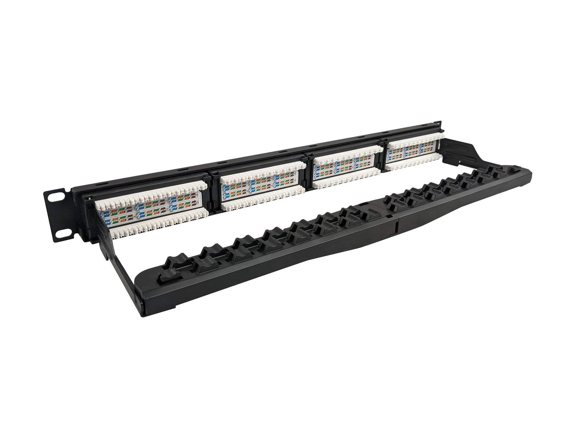 Simply45 Patchpanel Rack 24 Porte CAT6 UTP Loaded