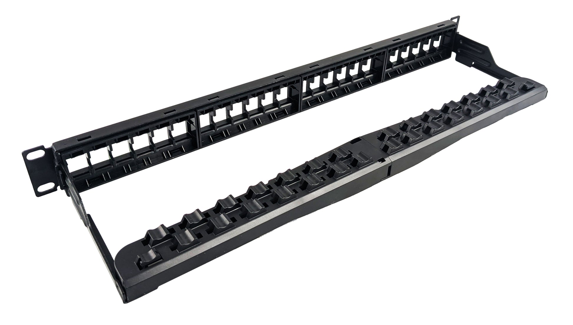 Simply45 Patchpanel Rack 24 Port Unloaded Skærmet 1U