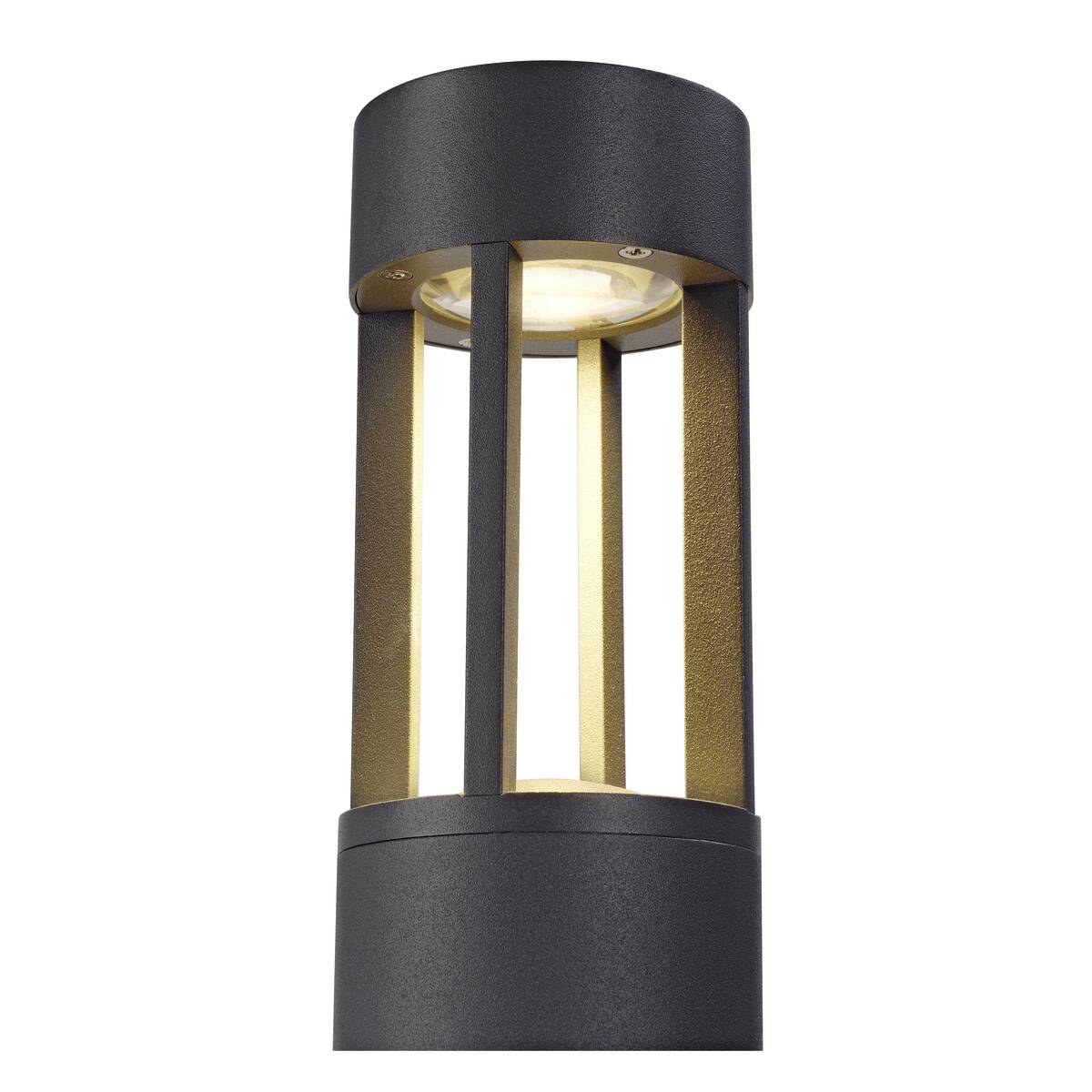SLOTTS 300, Pullert, antracit, 7,7W LED, varm hvid