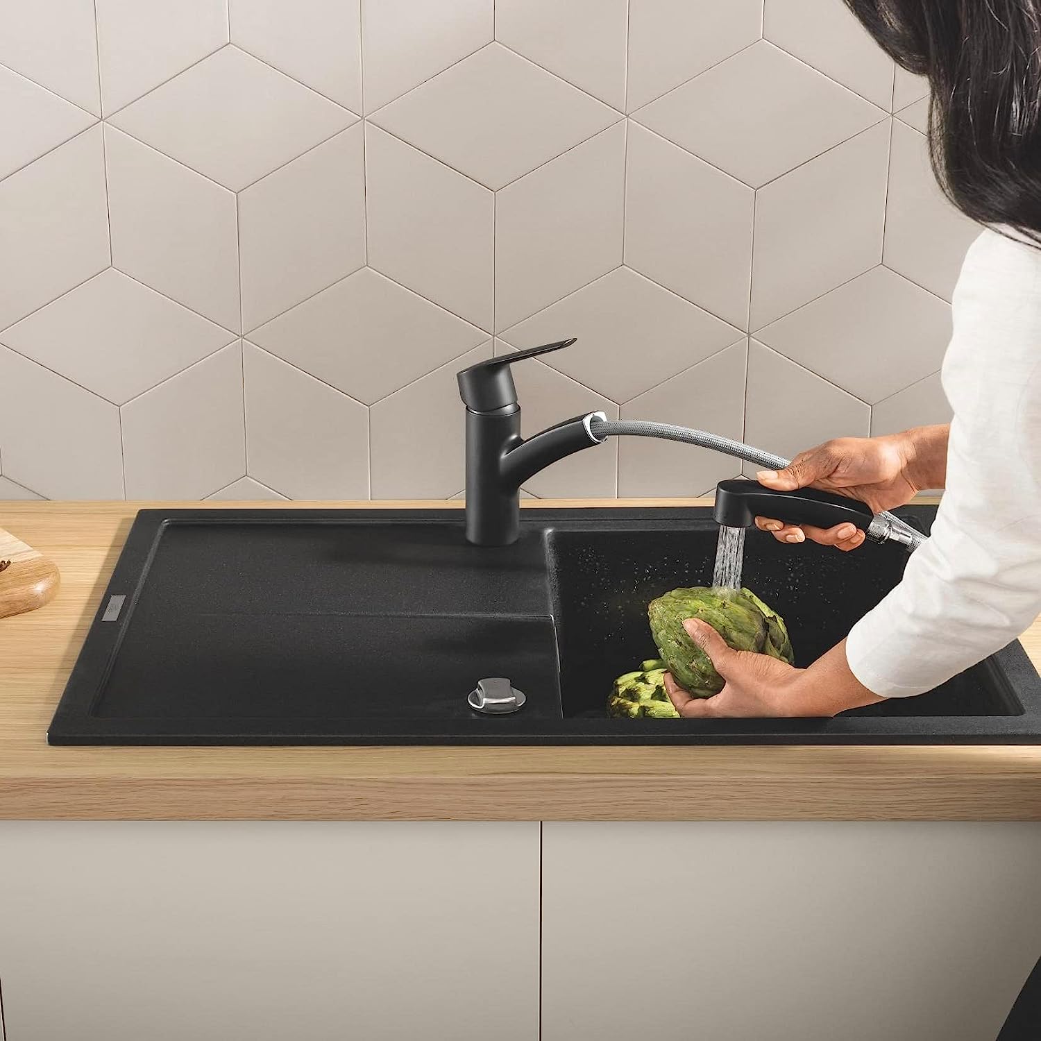 GROHE START KØK LAV TUD DUAL SPRAY