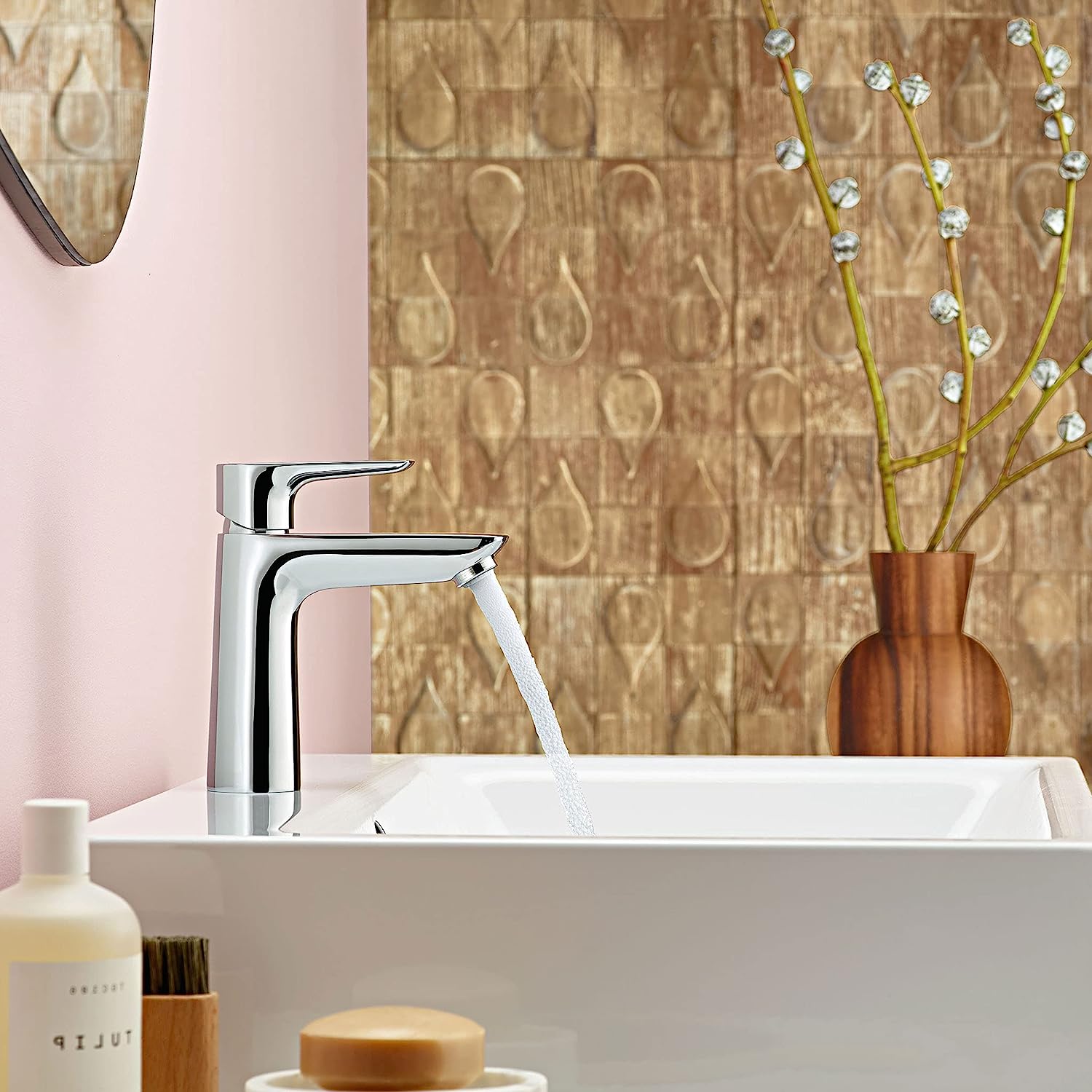 Hansgrohe Talis E 110 håndvaskarmartur U/BV, krom