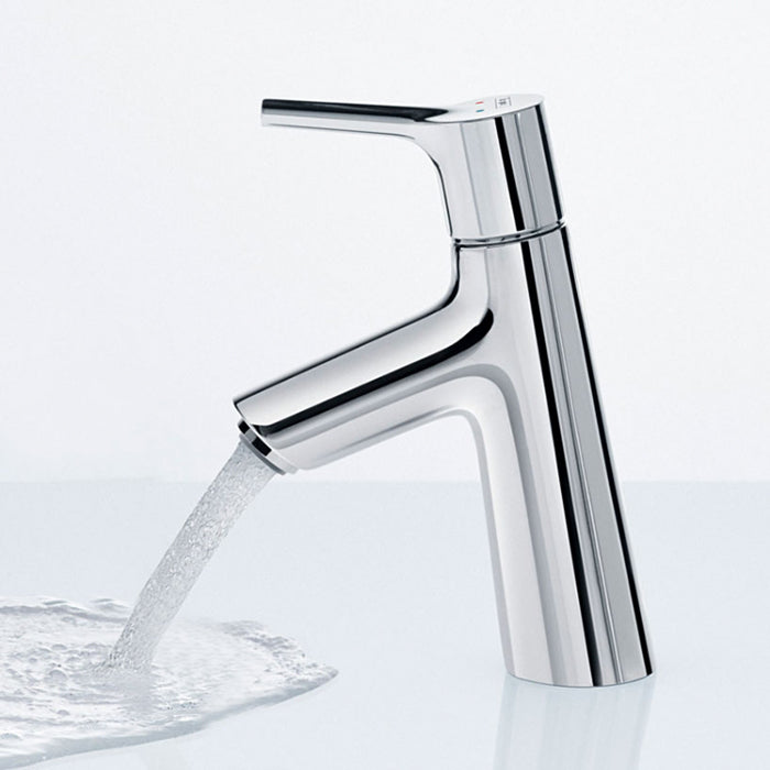 Hansgrohe Talis S håndvaskarmatur 80 med push-open BV, krom