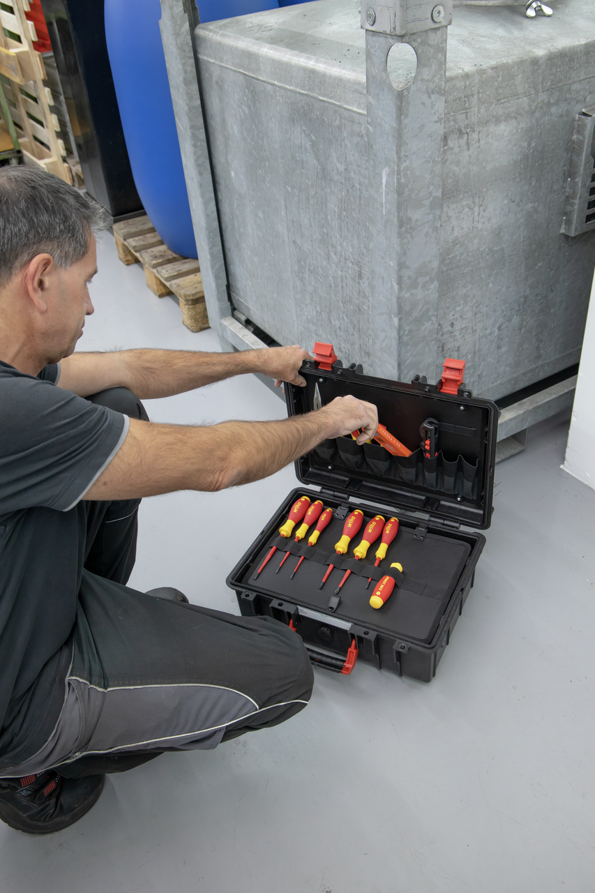 Wiha L-Kuffert, Basic electric med 1000V værktøjer, 18 dele