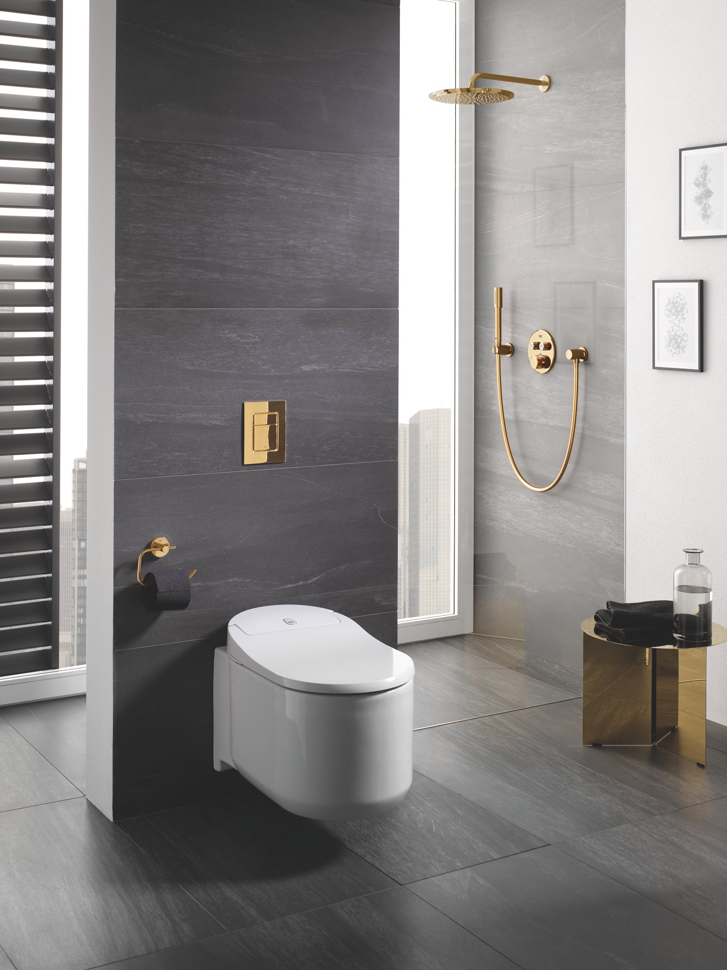 Grohe Skate Cosmopolitan Betjeningsplade, stor, poleret cool sunrise
