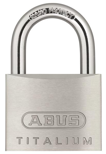 ABUS Titalium hængelås 64TI/50, enslukkende 6513