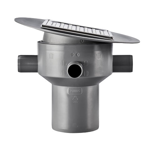 Purus Multiflex ø110mm lodr.t.tile&flange til smøremembran