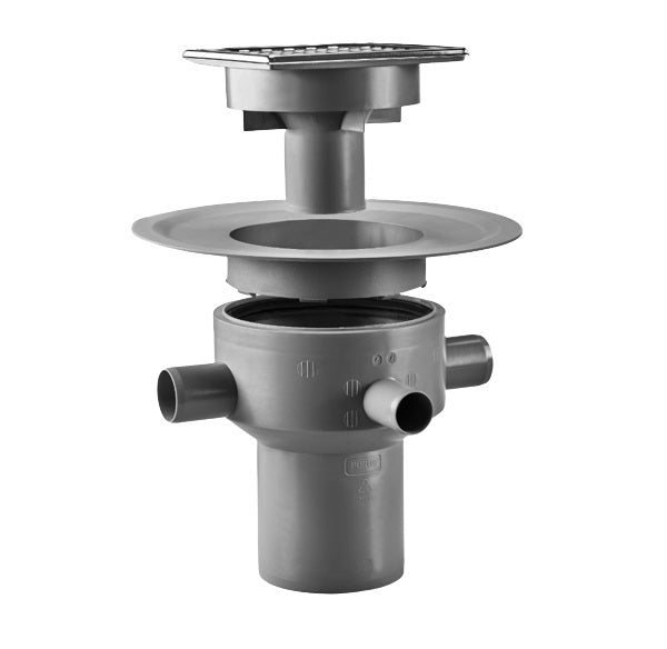Purus Multiflex ø110mm lodr.t.tile&flange til smøremembran