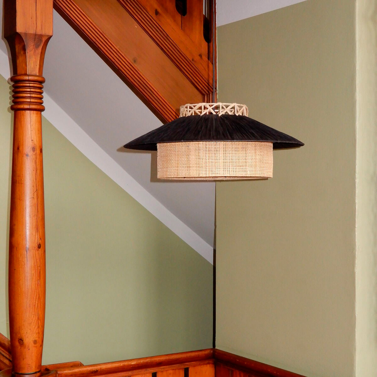 Jore Copenhagens loftlampe Kyoto sort 58x24 cm