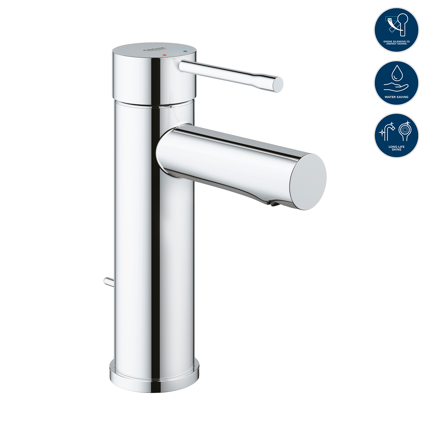Grohe Essence håndvaskarmatur, S-Size, krom