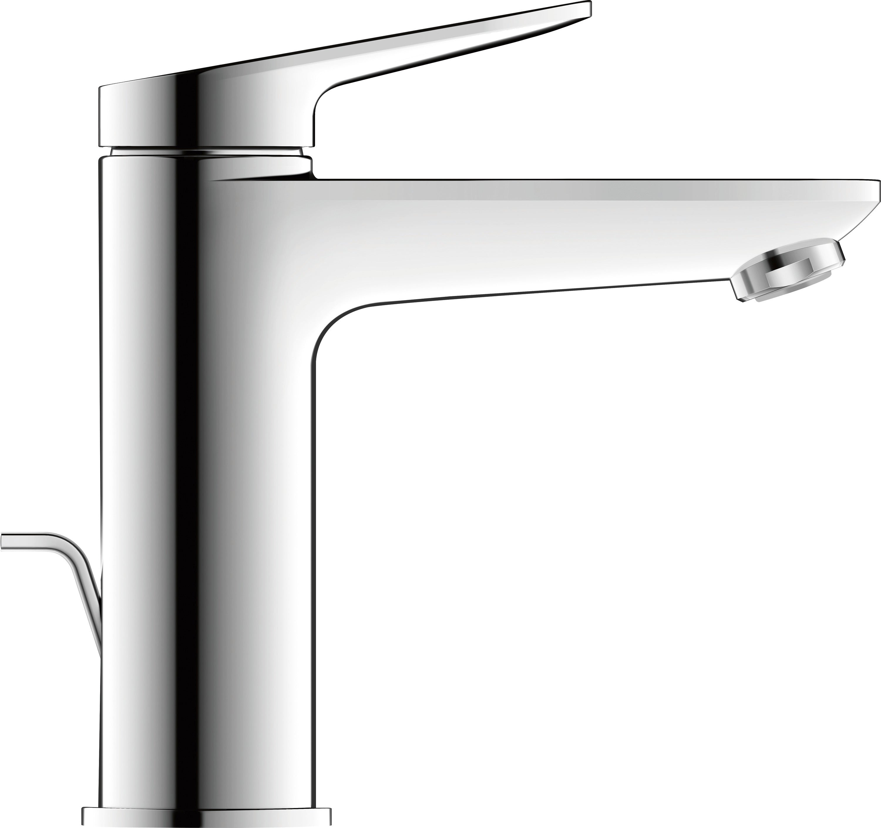 Duravit Wave M håndvaskarmatur i krom med bundventil, FreshStart