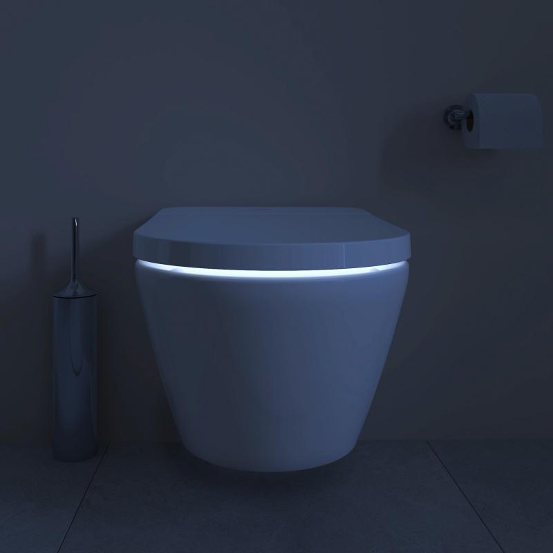 Duravit D-Neo Compact vægmonteret douchetoilet sæt, 573 mm