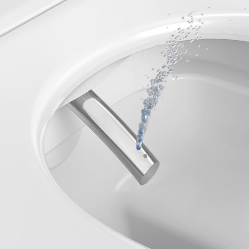 Duravit D-Neo Compact vægmonteret douchetoilet sæt, 573 mm