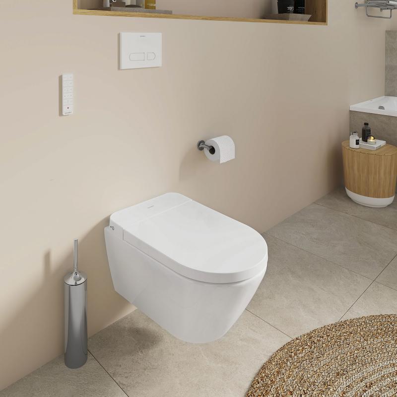 Duravit D-Neo Compact vægmonteret douchetoilet sæt, 573 mm
