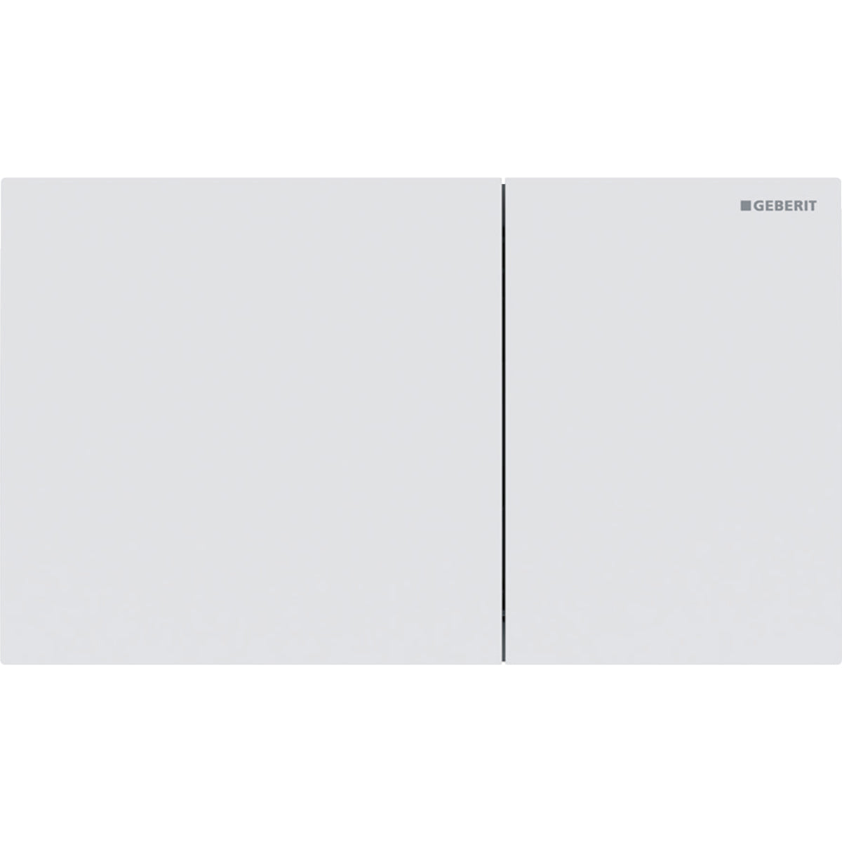 Geberit Sigma 70: Hvid mat / Easy-to-clean-belagt