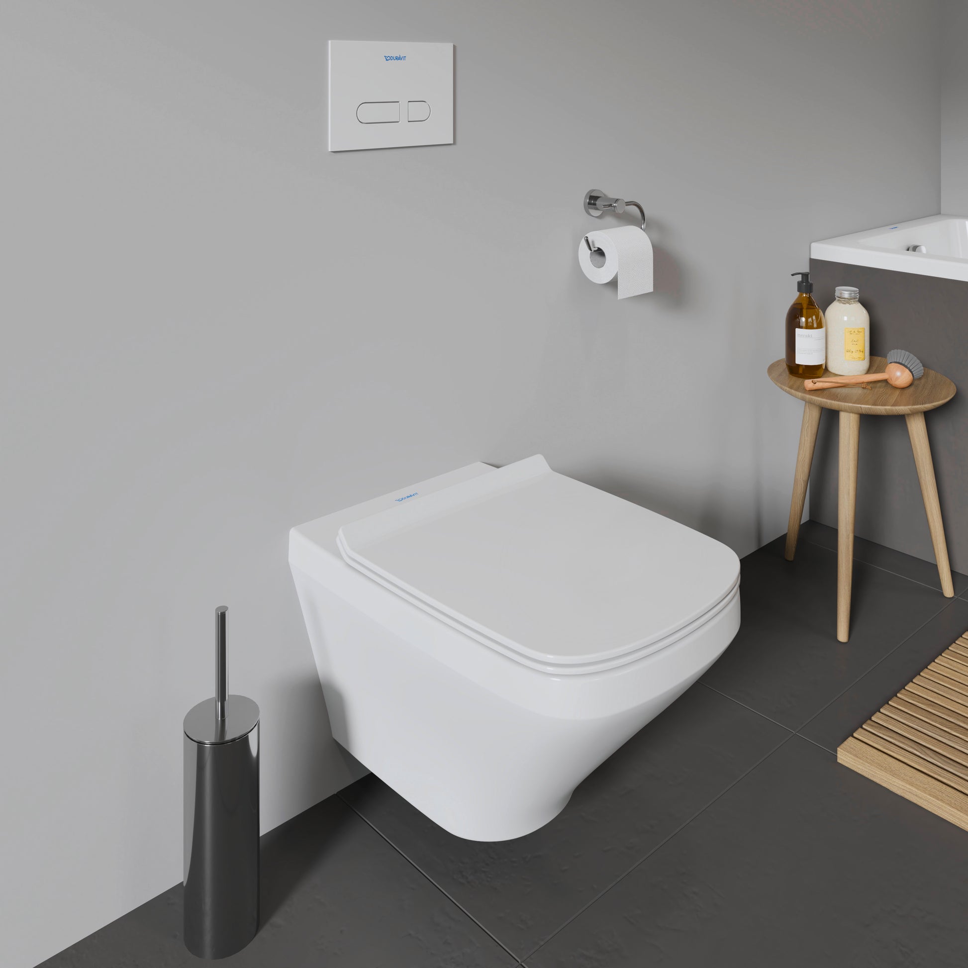 Duravit Durastyle vægtoilet rimless skjult montering