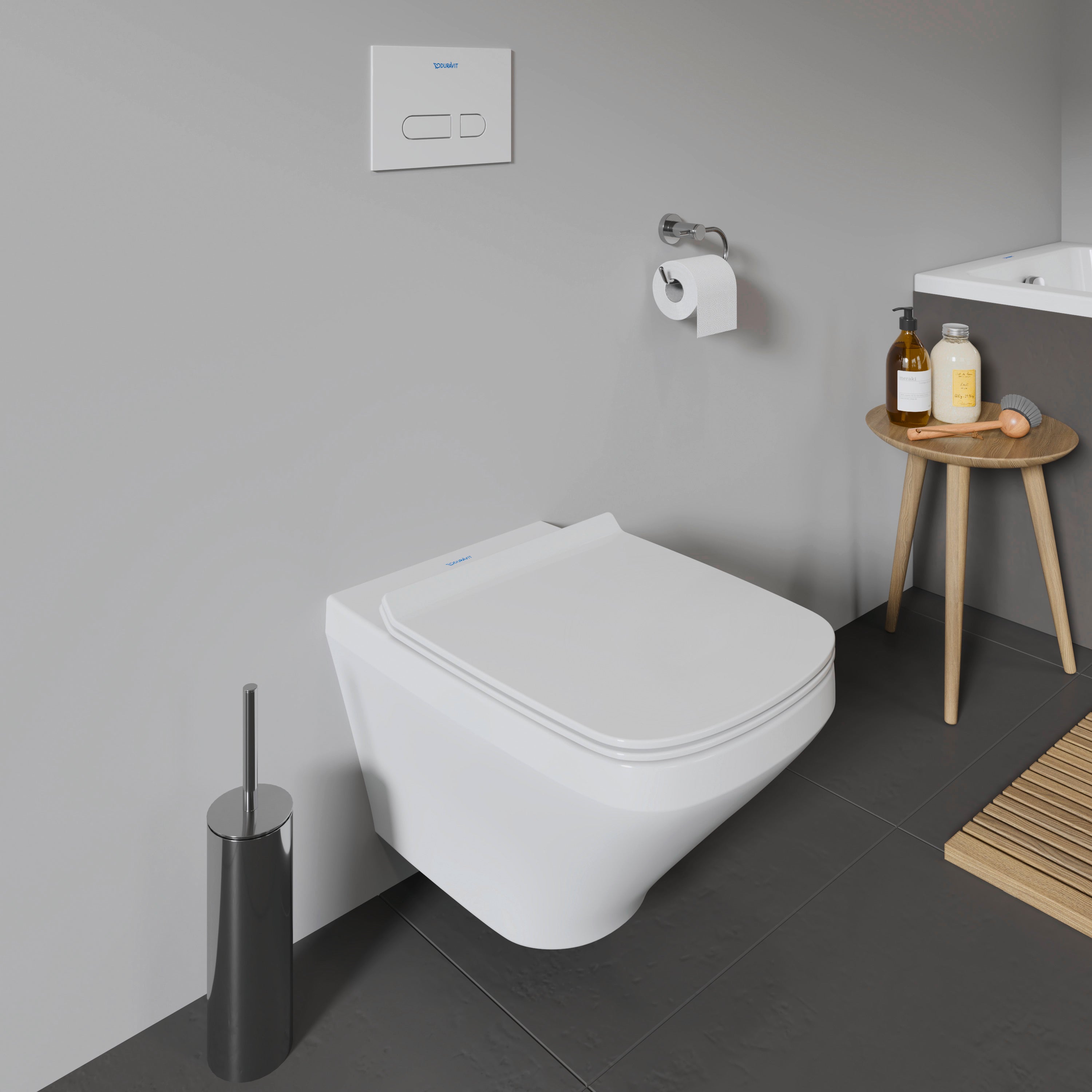 Duravit Durastyle vægtoilet rimless skjult montering