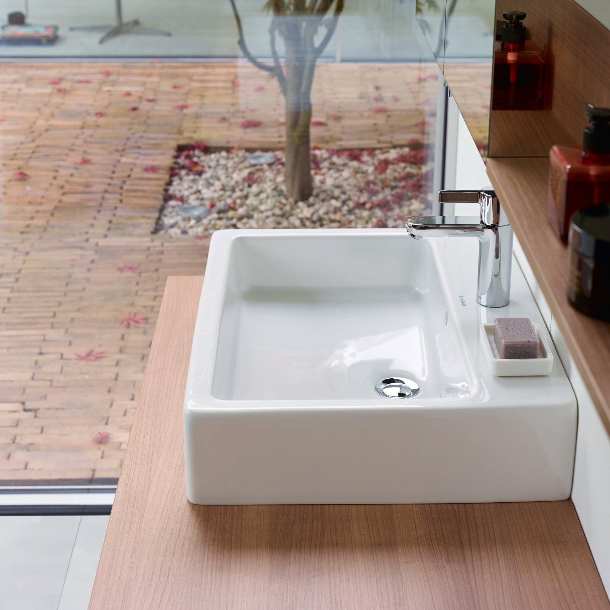Duravit Vero vask 60 cm med hanehul og overløb